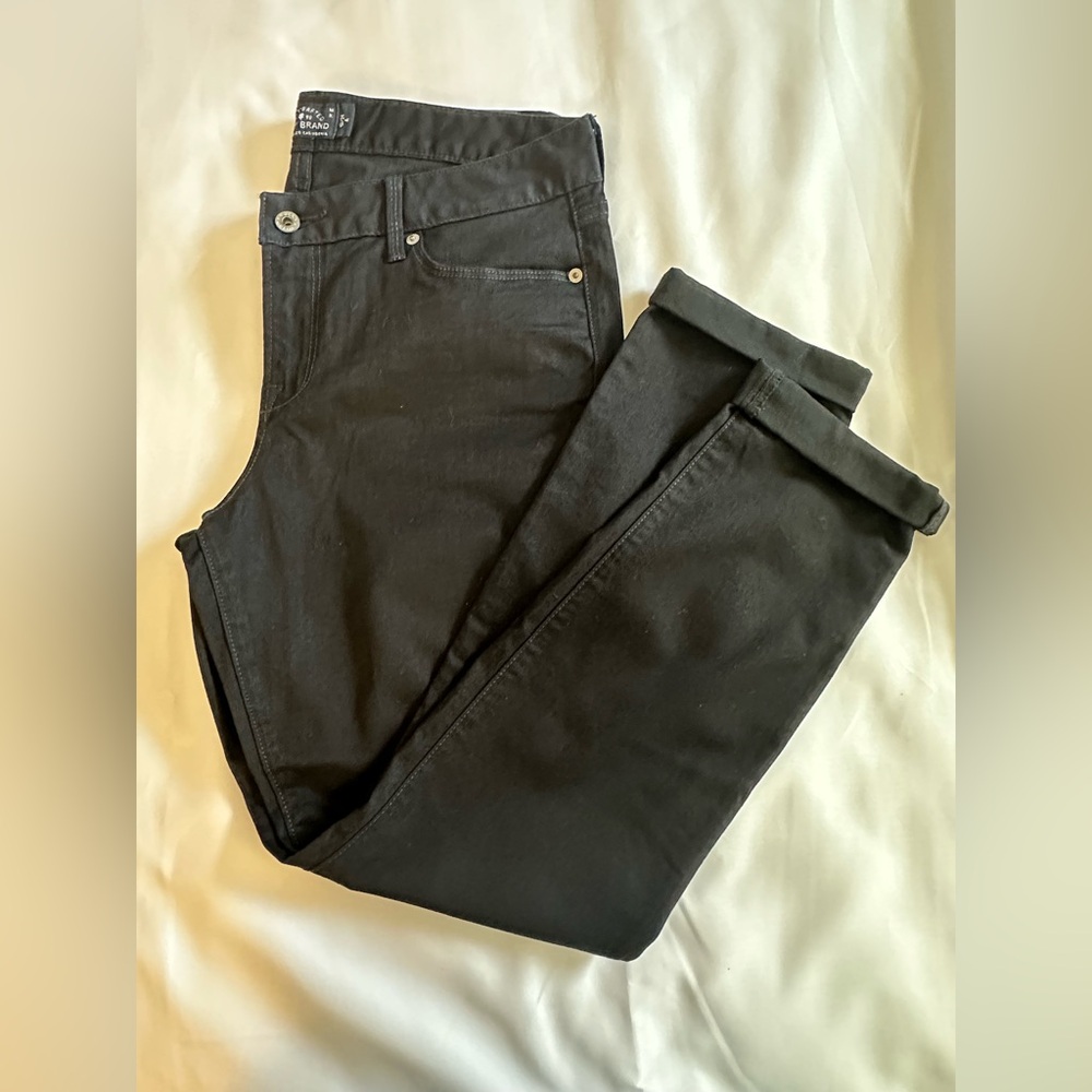 New Lucky Brand Black Slim Fit Denim Jeans